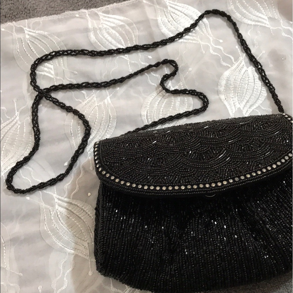 Beaded dress purse